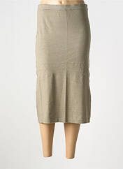 Jupe mi-longue vert CREAM pour femme seconde vue