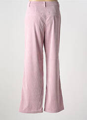 Pantalon flare rose CREAM pour femme seconde vue