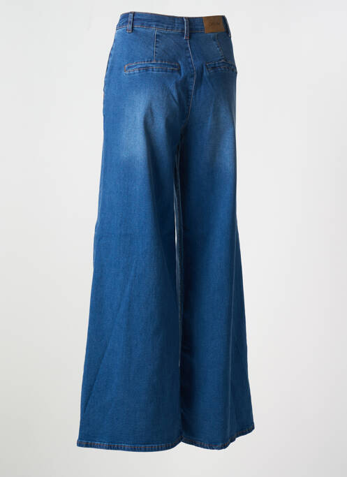 Jean coupe flare bleu CREAM pour femme