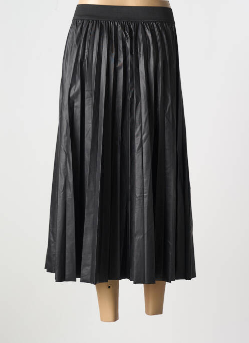 Jupe mi-longue noir CREAM pour femme