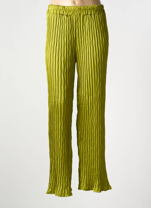 Pantalon droit vert ABACA pour femme
