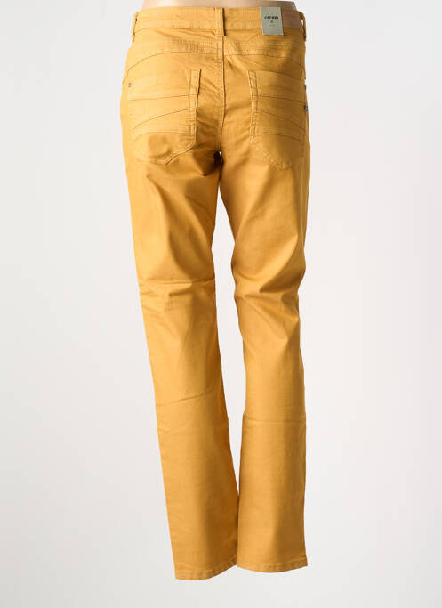Pantalon slim jaune CREAM pour femme