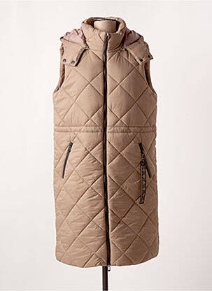 Doudoune finition intérieure doublée a capuche marron CREAM femme