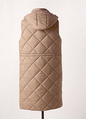Doudoune finition intérieure doublée a capuche marron CREAM femme