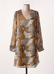 Robe courte marron LOLA ESPELETA pour femme seconde vue