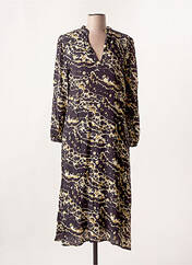 Robe mi-longue noir STORIATIPIC pour femme seconde vue