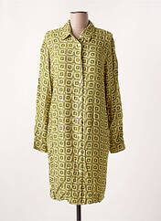 Robe mi-longue vert STORIATIPIC pour femme seconde vue