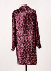 Robe mi-longue violet STORIATIPIC pour femme seconde vue