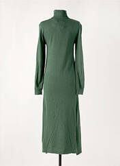 Robe pull vert LA PETITE ETOILE pour femme seconde vue
