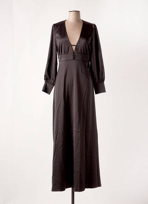 Robe longue noir LA PETITE ETOILE pour femme