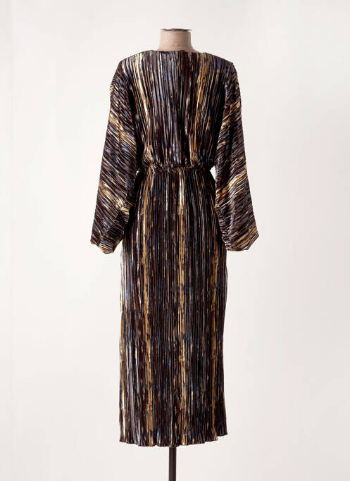 Robe longue noir RUE MAZARINE pour femme