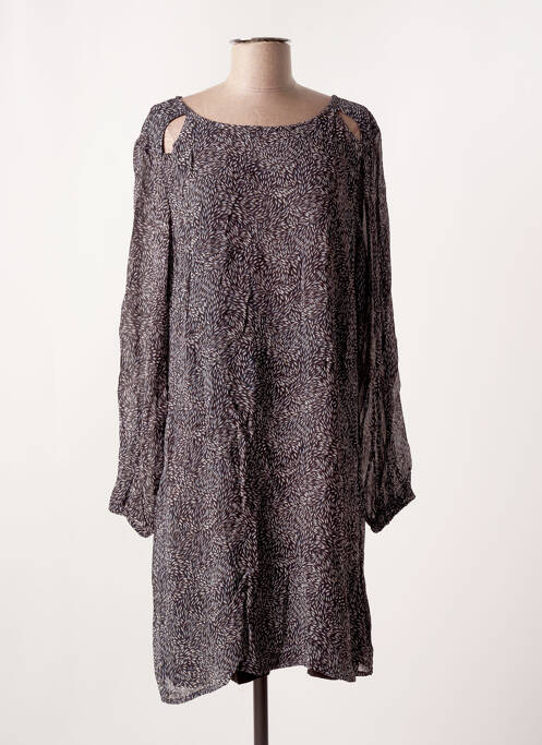 Robe mi-longue noir CREAM pour femme