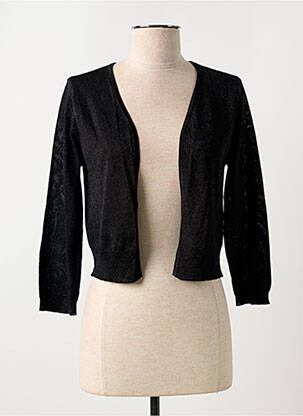 Gilet manches longues manches longues noir CREAM femme