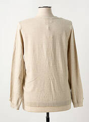 Gilet manches longues beige CREAM pour femme seconde vue