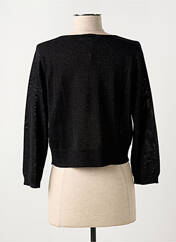 Gilet manches longues noir CREAM pour femme seconde vue