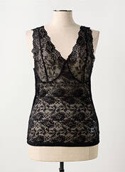 Top noir CREAM pour femme seconde vue