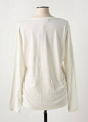T-shirt blanc CREAM pour femme seconde vue