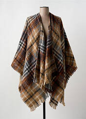 Poncho marron CREAM pour femme seconde vue