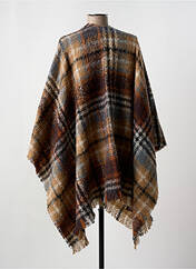 Poncho marron CREAM pour femme seconde vue