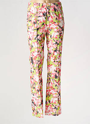 Pantalon slim taille élastique taille normale vert IVY BEAU femme