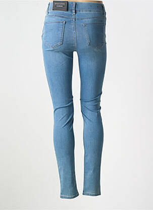 Jeans coupe slim stretch taille normale bleu BASE LEVEL femme