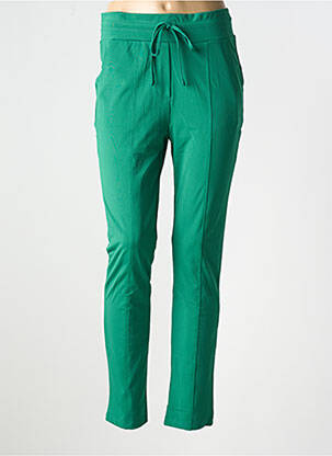 Pantalon slim taille élastique taille normale vert ES&SY femme