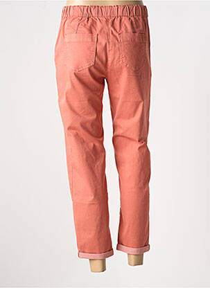 Pantalon 7/8 stretch taille normale orange JULIE GUERLANDE femme