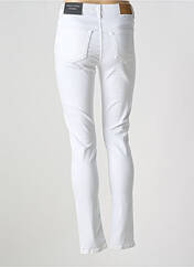 Jeans coupe slim blanc BASE LEVEL pour femme seconde vue