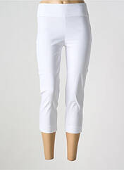 Pantacourt blanc YEST pour femme seconde vue
