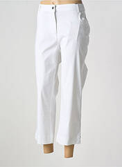Pantalon 7/8 blanc JULIE GUERLANDE pour femme seconde vue