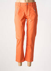 Pantalon 7/8 orange DOLCEZZA pour femme seconde vue