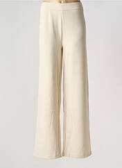 Pantalon droit beige BASE LEVEL pour femme seconde vue
