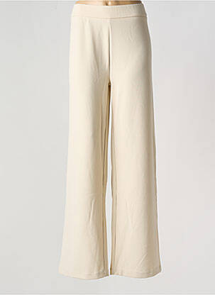 Pantalon droit beige BASE LEVEL pour femme