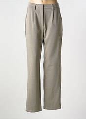 Pantalon droit marron YEST pour femme seconde vue