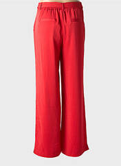 Pantalon droit rouge IVY BEAU pour femme seconde vue