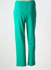 Pantalon droit vert YEST pour femme seconde vue