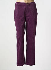 Pantalon droit violet SURKANA pour femme seconde vue