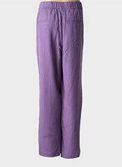 Pantalon droit violet YEST pour femme seconde vue