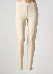 Pantalon slim beige BASE LEVEL pour femme seconde vue
