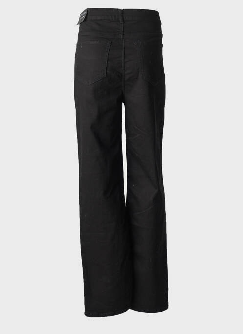 Jeans coupe droite noir BASE LEVEL pour femme