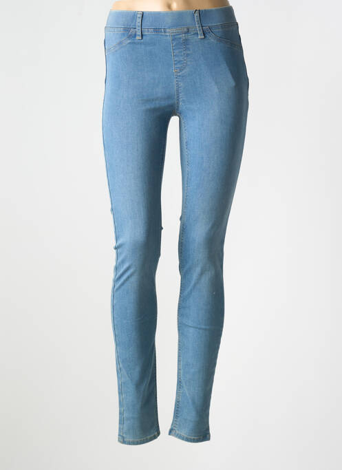 Jeans coupe slim bleu BASE LEVEL pour femme