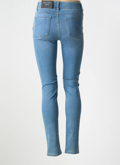 Jeans coupe slim bleu BASE LEVEL pour femme