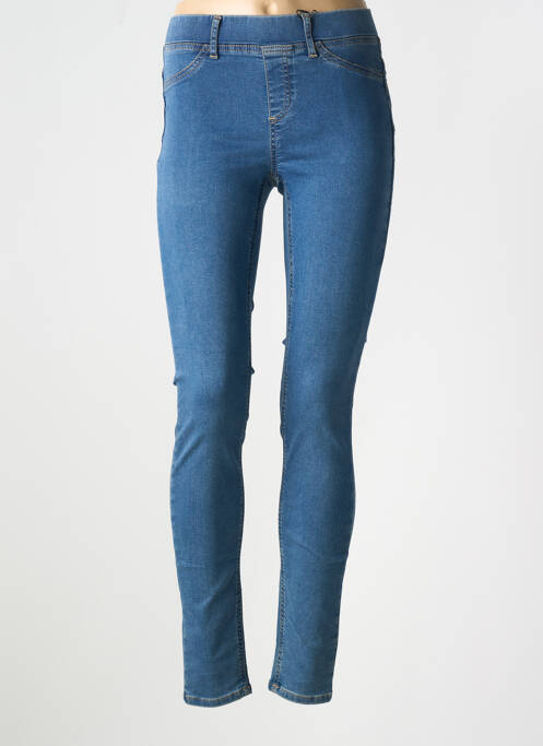 Jeans coupe slim bleu BASE LEVEL pour femme