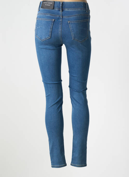 Jeans coupe slim bleu BASE LEVEL pour femme