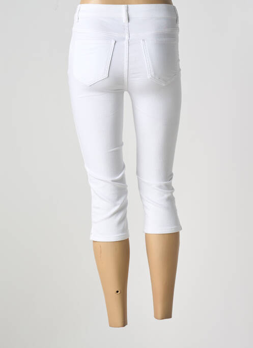 Pantacourt blanc YEST pour femme