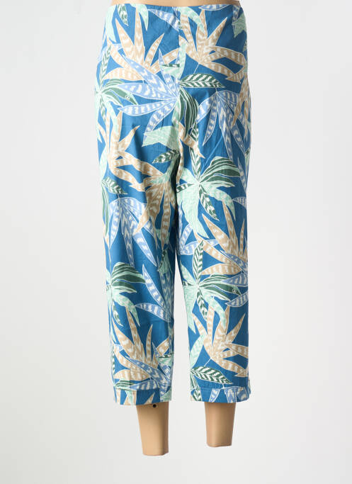 Pantacourt bleu ORIENTIQUE NATURALLY pour femme