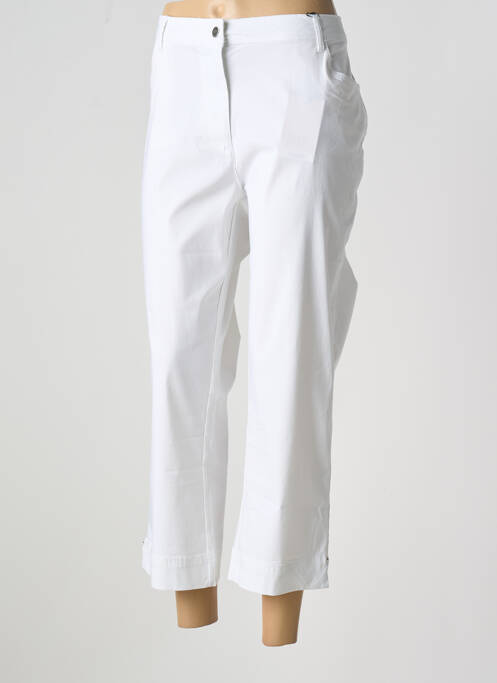 Pantalon 7/8 blanc JULIE GUERLANDE pour femme