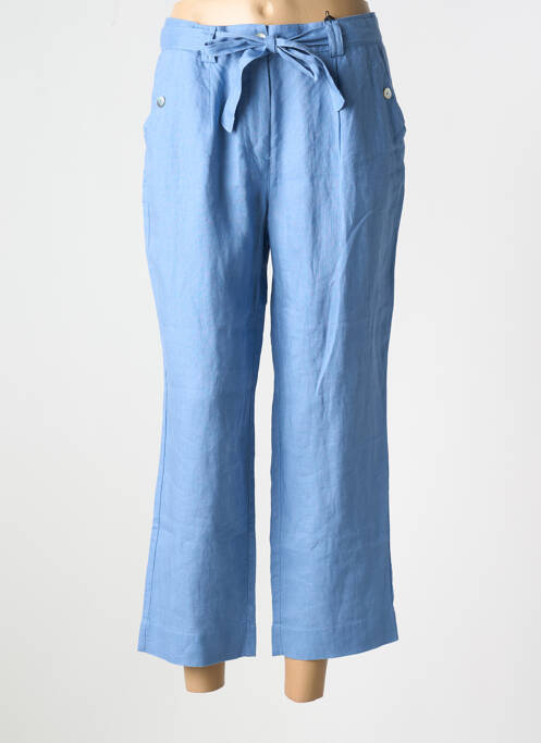 Pantalon 7/8 bleu JULIE GUERLANDE pour femme