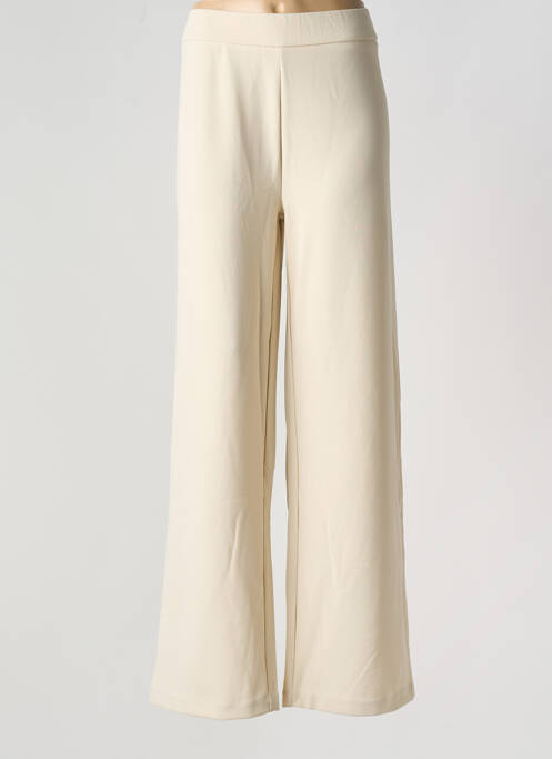 Pantalon droit beige BASE LEVEL pour femme