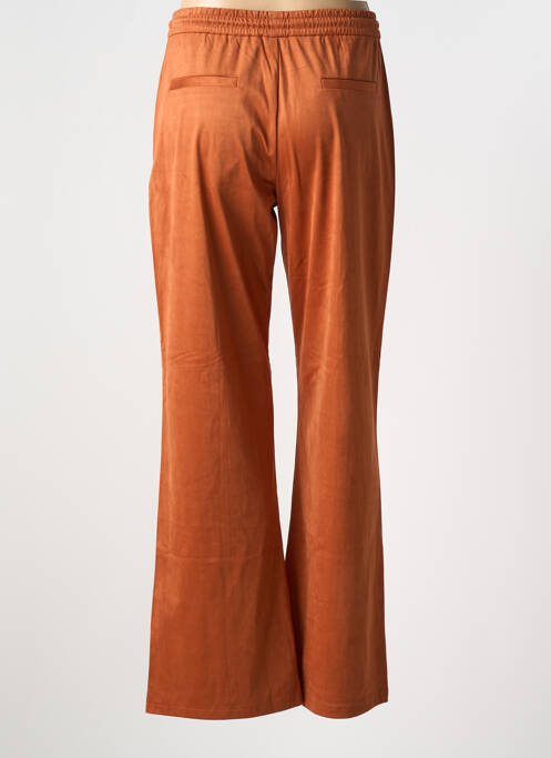 Pantalon droit orange K-DESIGN pour femme